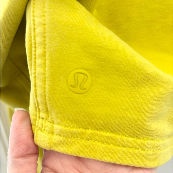Lululemon All Yours Cropped Hoodie Soleil Size 6 - Picture 7 of 11